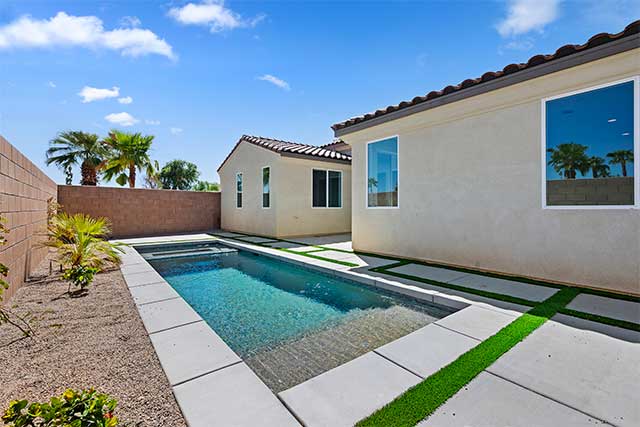 Palazzo lot 159 backyard pool.
