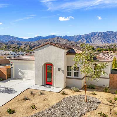 Montecito home lot 265 aerial.