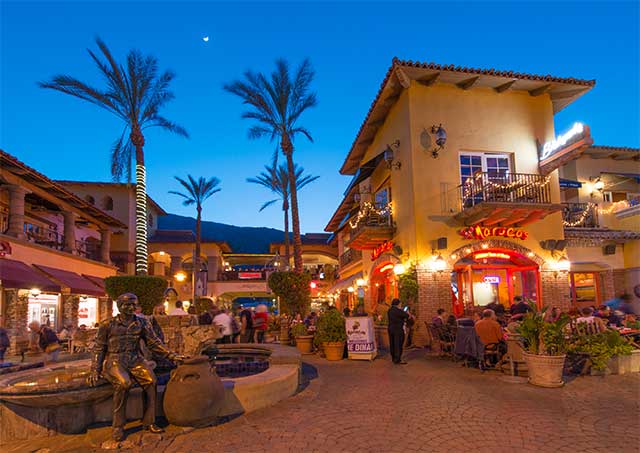 VillageFest event in downtown Palm Springs.