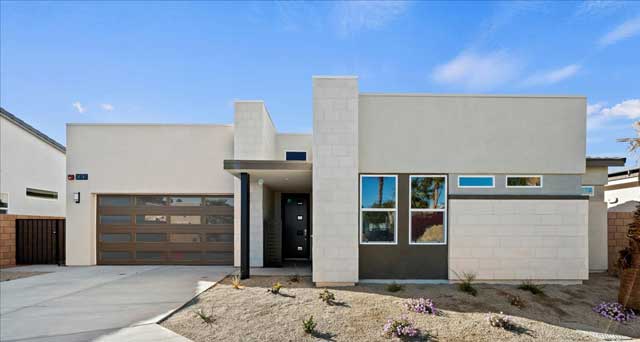 plan 2C elevation from street.